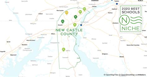 Image result for New Castle County Zip Code Map
