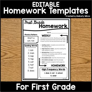 Image result for Homework Cover Sheet Template