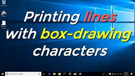 Image result for ASCII Box Drawing Characters