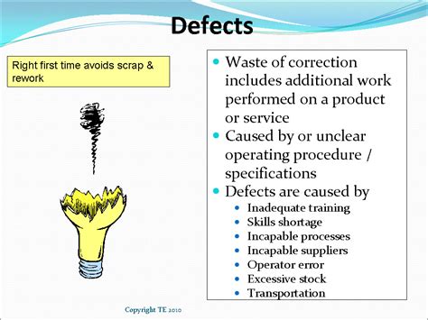 Toradh íomhá ar Lean Seven Waste PowerPoint