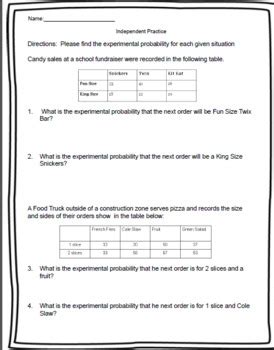 Probability 7th Grade Examples に対する画像結果