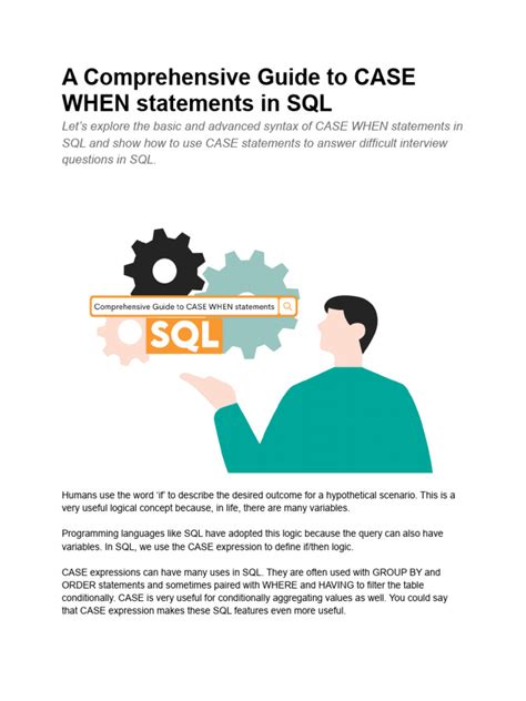 Toradh íomhá ar SQL Case Statements Examples Multiple When