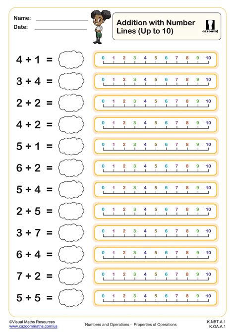 Image result for Double-Digit Addition Number Line Worksheet 10s