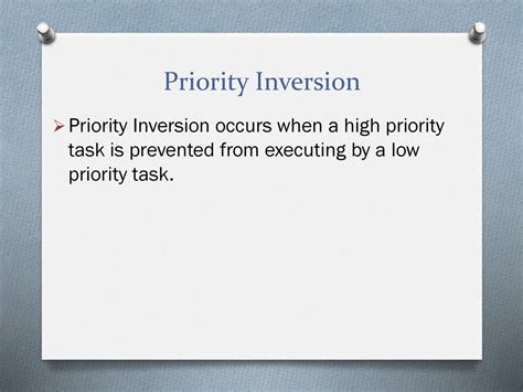 Image result for Priority Inversion