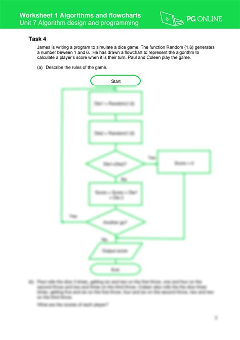 Worksheets On Algorithm and Flowchart に対する画像結果