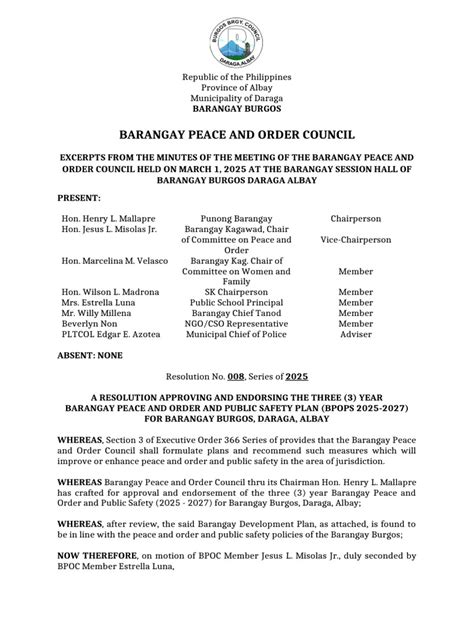 Afbeeldingsresultaten voor Bpops Plan of Action Sample