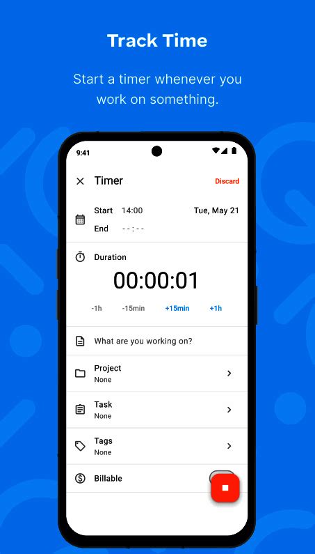 Clockify iOS App-साठीचा प्रतिमा निकाल