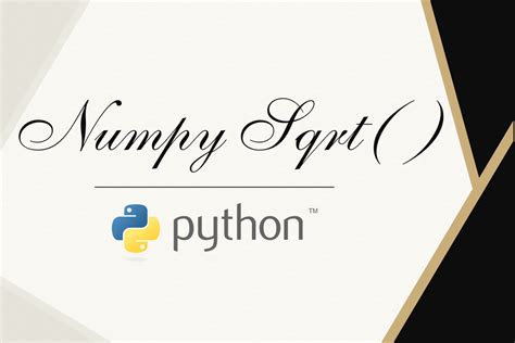 Image result for Square Root in Python Numpy