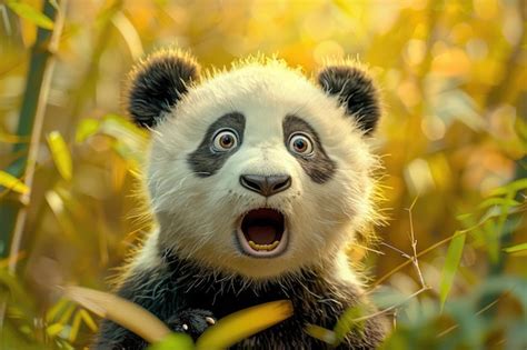 Image result for Surprised Panda