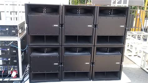 Toradh íomhá ar Line Array Cabnet