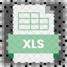 Excel File Icon - Download in Flat Style