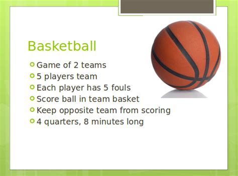 Image result for Basketball Rules PowerPoint Presentation