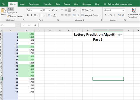 Afbeeldingsresultaten voor Number Sequence Predictor in Excel