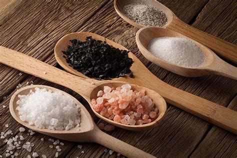 תוצאת תמונה עבור Sodium in Different Types of Salt