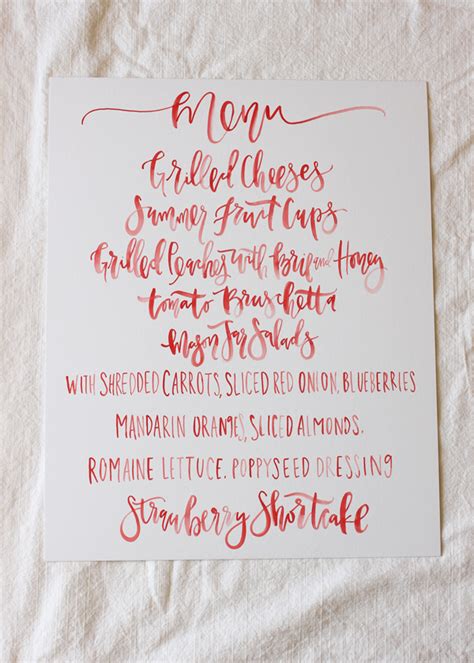 Handwritten Menu Signage に対する画像結果