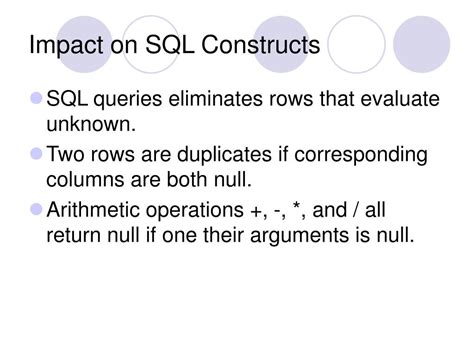 Image result for True and Null SQL