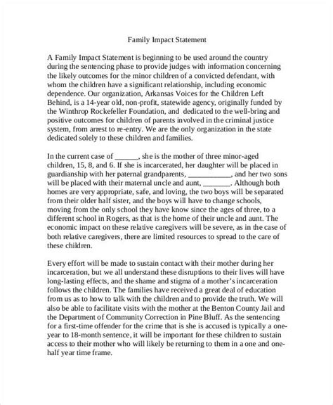 Personal Impact Statement Examples に対する画像結果