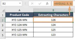 Image result for How Mid Function Works in Excel