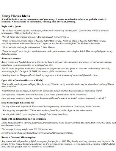 Image result for End Hook Examples