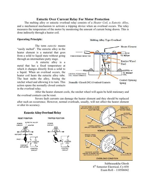 Afbeeldingsresultaten voor Eutectic Overload Relay Diagram