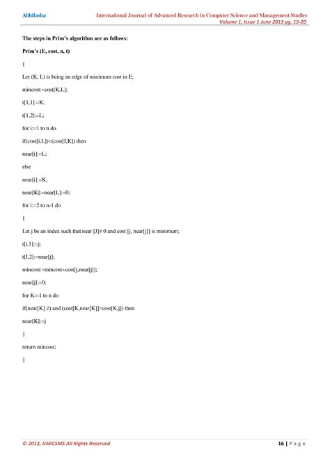 Prims Algorithm for Minimum Cost Spanning-Tree Flowchart に対する画像結果