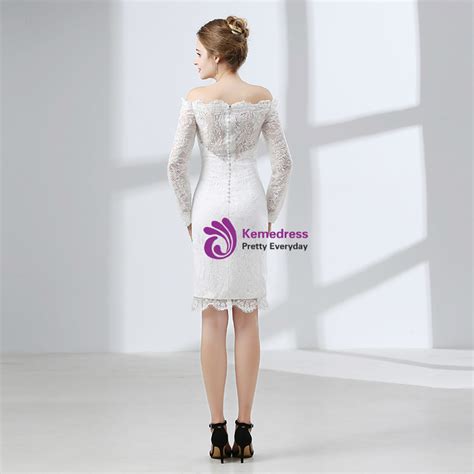 Image result for White Long Sleeve Sheath Dress
