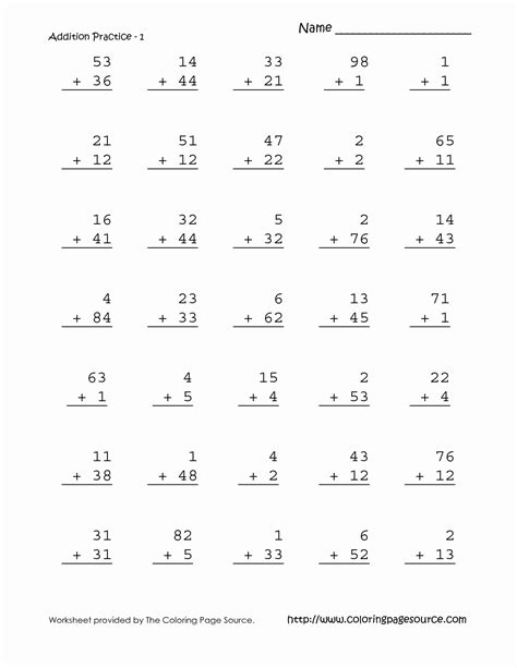 Image result for First Grade Math Minute Worksheets