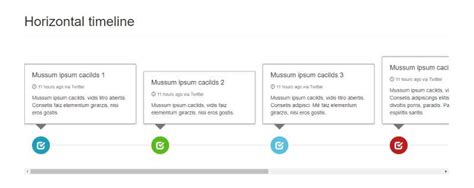 Bootstrap Timeline Vertical に対する画像結果