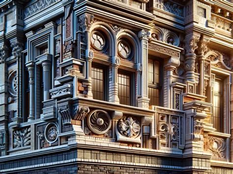 Toradh íomhá ar Geometric Structure Building