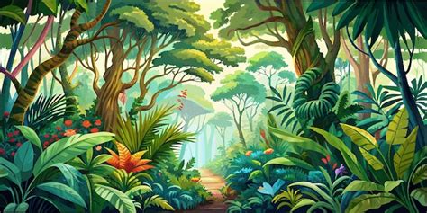Image result for Forest Path Vector