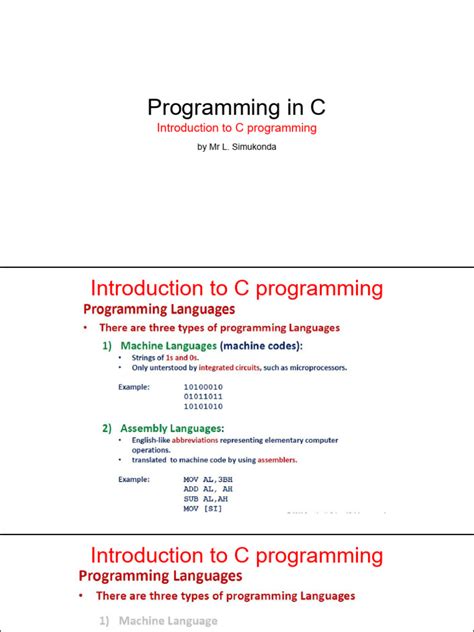 Toradh íomhá ar C Programming PDF Notes Download