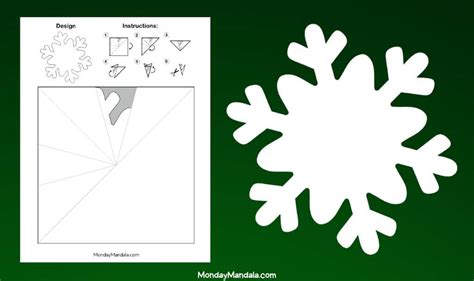Toradh íomhá ar Cog Paper Snowflake Pattern