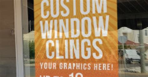 Image result for Custom Window Clings