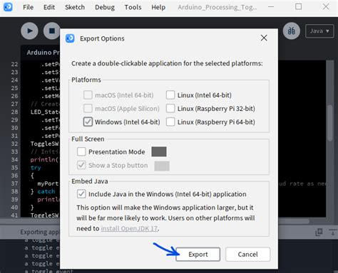 Toradh íomhá ar Processing Ide