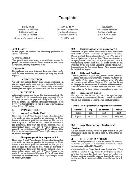 Image result for PDF Template Example