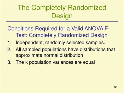 Image result for Completely Randomized Design Example in a Table Formet