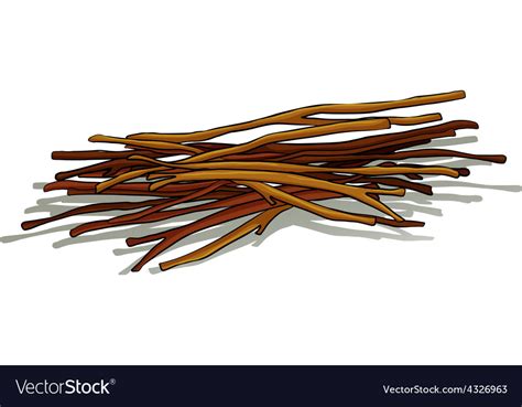 Image result for Sticks and Bark Vector