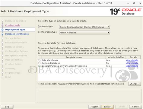 Toradh íomhá ar Oracle Server Installation