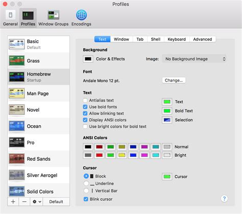Image result for Mac Terminal Color