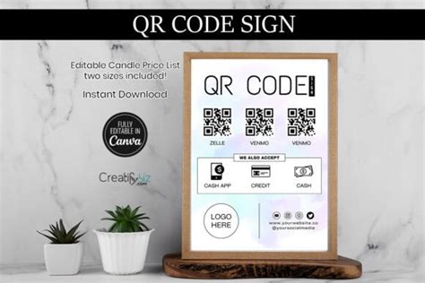 Image result for Cute Retail QR Code Signs