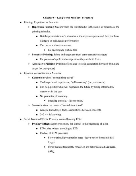 Image result for Long-Term Memory Structure