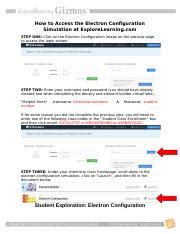 Image result for Electron Configuration Virtual Lab