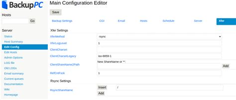 Toradh íomhá ar BackupPC Icon