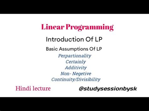 Image result for Assumptions of Linear Programming