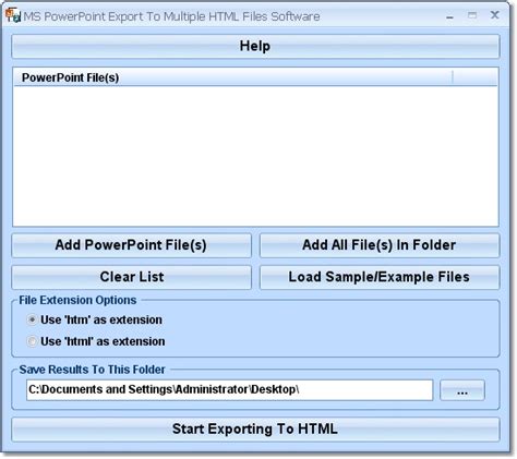 Image result for Export PowerPoint to HTML
