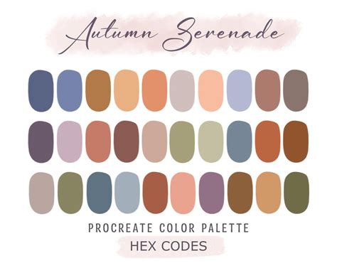 Toradh íomhá ar Neutral Fall Color Palette Hex Codes