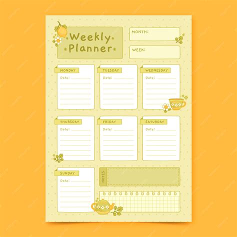 Hand Drawn Weekly Worksheet に対する画像結果