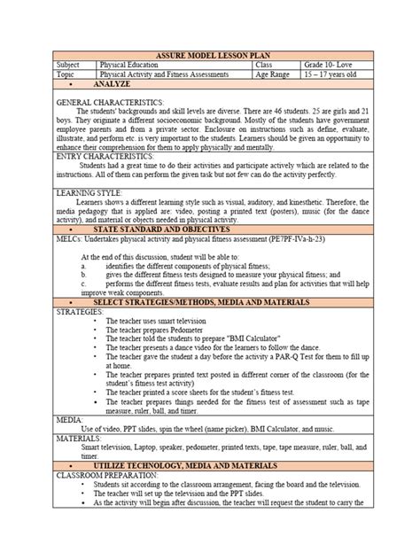 Image result for Example of a Asu Lesson Plan