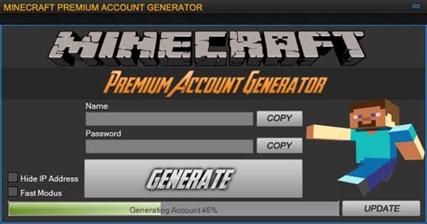 Free Minecraft Premium Account Code Generator に対する画像結果