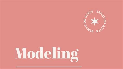 Image result for Modeling Behavior